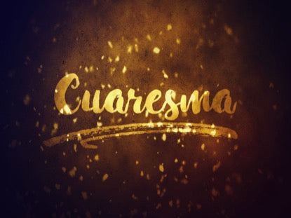 Glowing Lent Lent Motion - Spanish