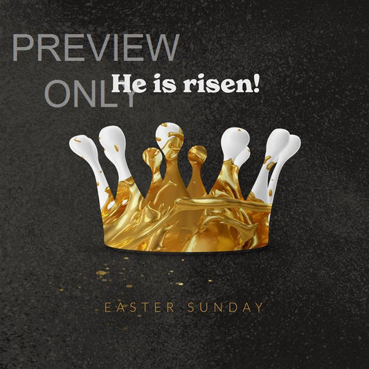 Crowned Gold Easter