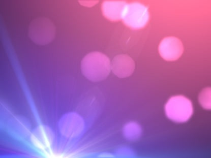 Lens Particles Pink