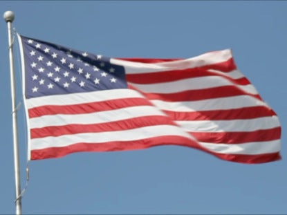 Us Flag Flying High