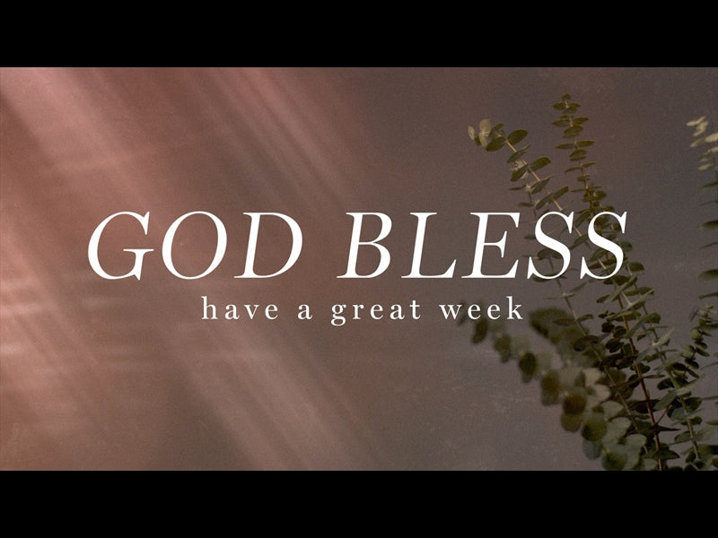Flourish God Bless
