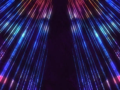 Radiant Colorful Rays