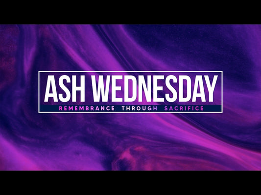 Lent Paint: Ash Wednesday