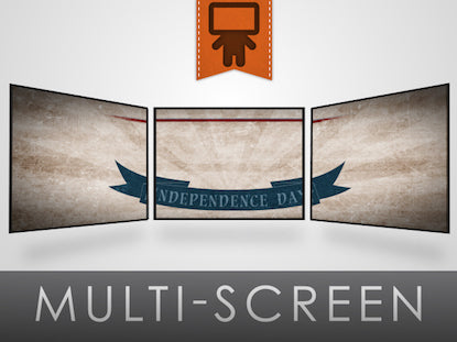 Vintage Independence Day 7 Motion Triple Wide