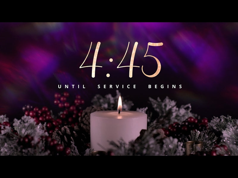 Advent Wreath Countdown