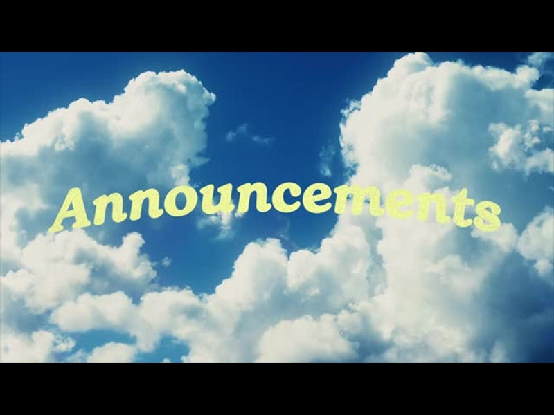 Perfect Day Announcements