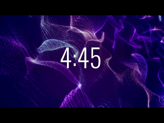 Wave Lines Minimal Countdown