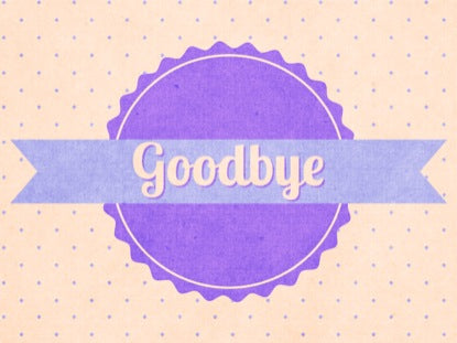 Simple Mother's Day Goodbye