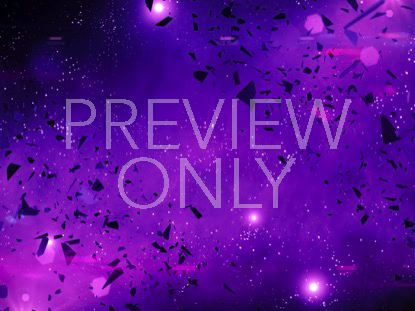 Galaxy Glass Purple Storm