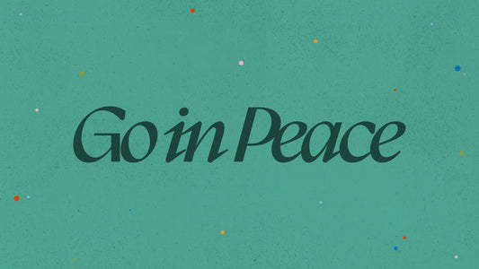 Sharing The Good News Go In Peace Title
