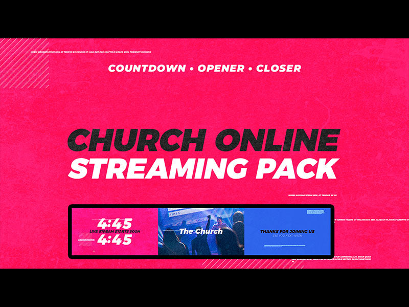 Church Online Streaming Package
