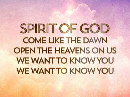 Come Like The Dawn