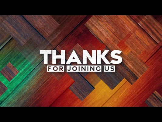 Woodgrain Gradients Thanks For Joining Us