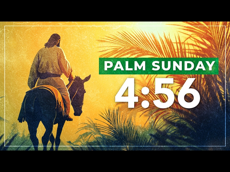Palm Sunday Arrival Countdown