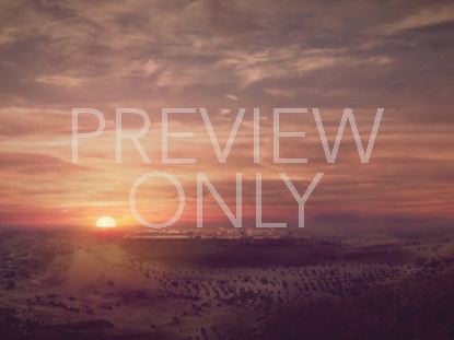 Jerusalem Sunset Still