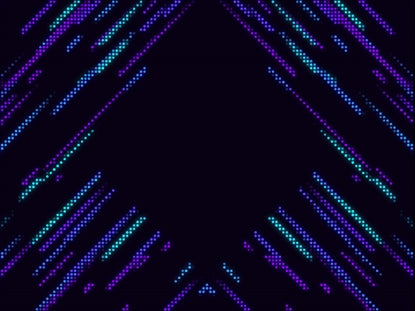 Led Wall Teal Purple Falls