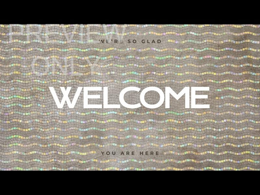 Easter Tile Welcome Still