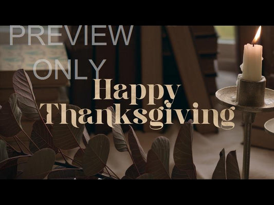 The Story Of Advent Thanksgiving Still