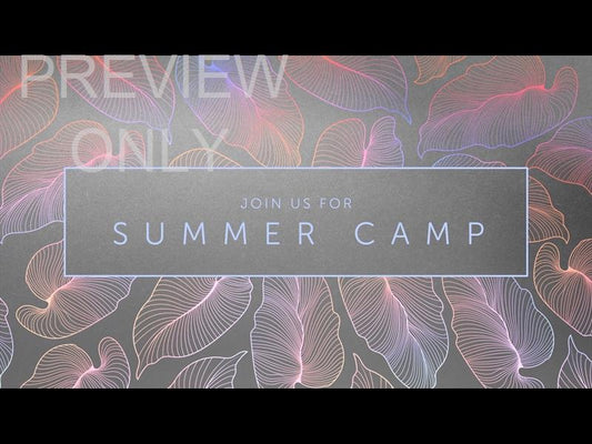 Tropical Night Summer Camp Still