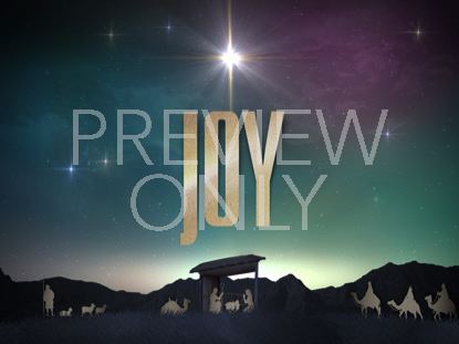 Nativity Christmas Joy Still