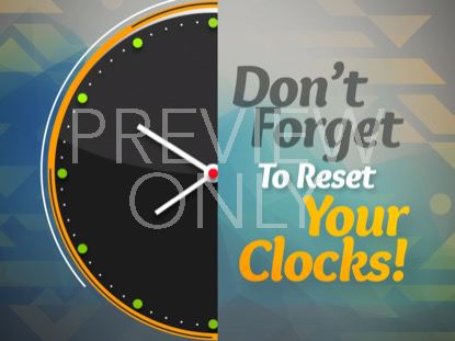 Daylight Saving Still 1