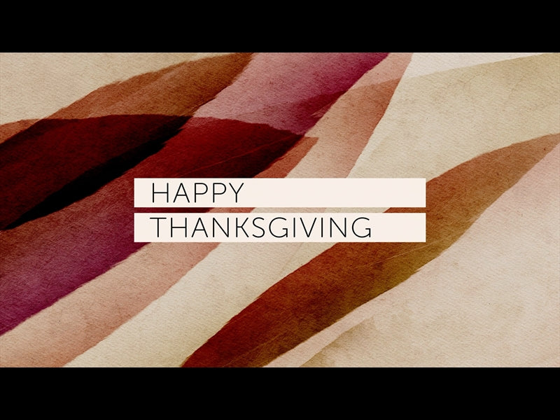 Fall Canvas Thanksgiving