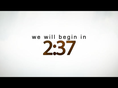 Clean White Countdown