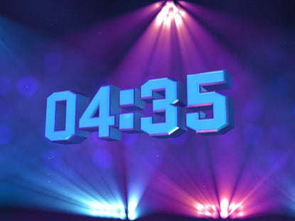 Stage Light Techno Countdown