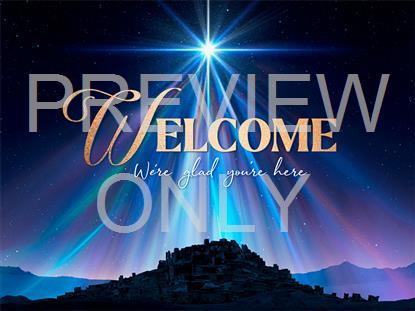 Starlight Christmas Welcome Still