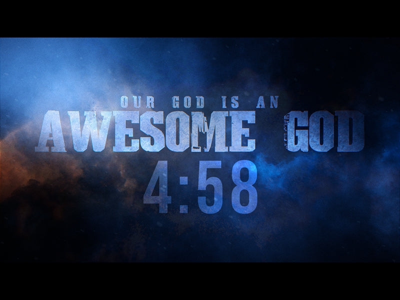 Awesome God Countdown