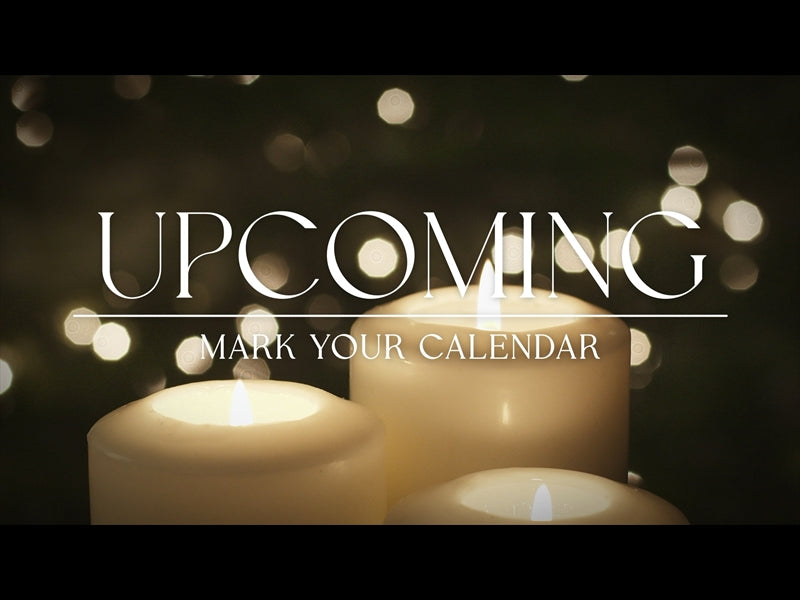 Candlelight Upcoming