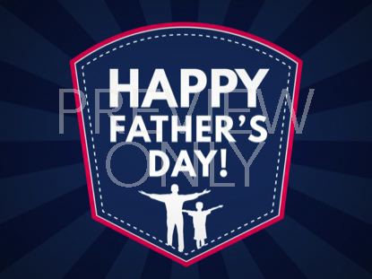 Fathers Day Emblem Still