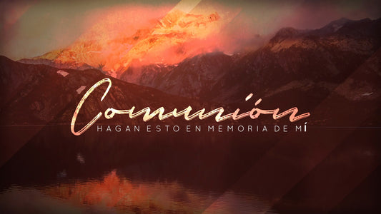 Raised Hallelujah Communion Still
