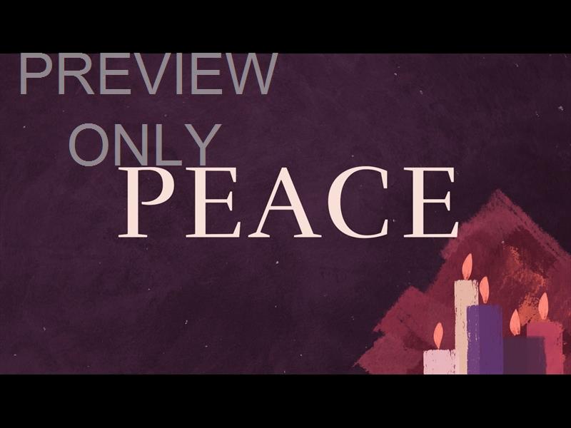 Mosaic Advent Still Peace