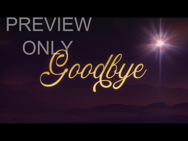 Star Of Wonder Goodbye Still