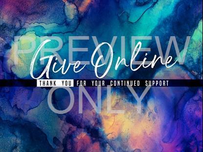 Canvas Stream Give Online Still