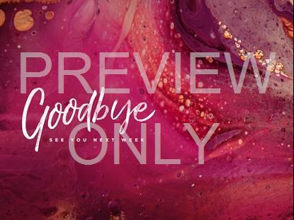 Marble Glaze Goodbye