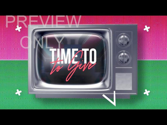 Retro Bad Signal Time To Give Still