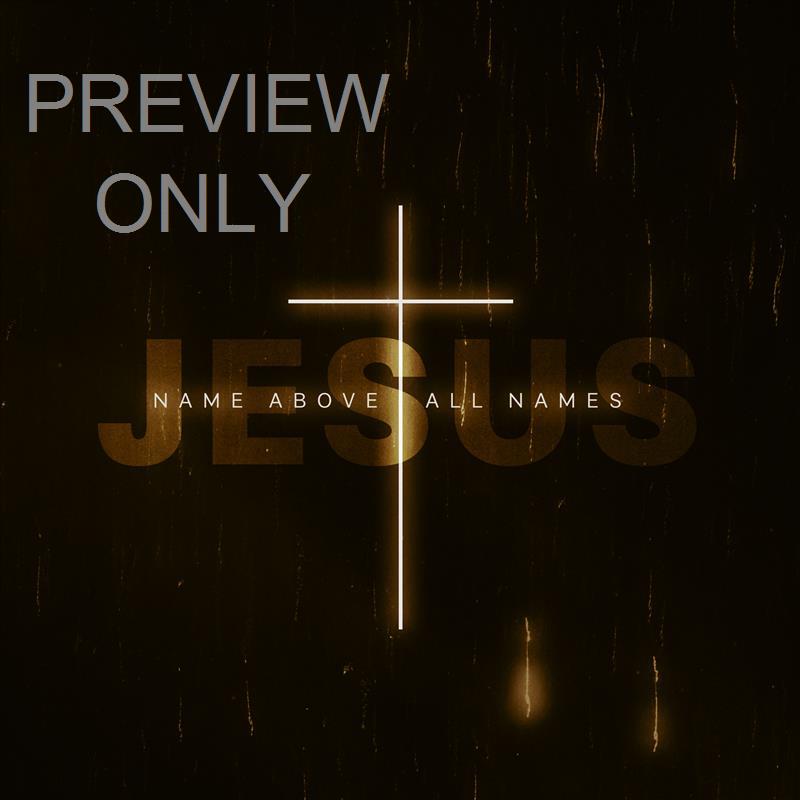 Name Above Name Above All Names (Gold)