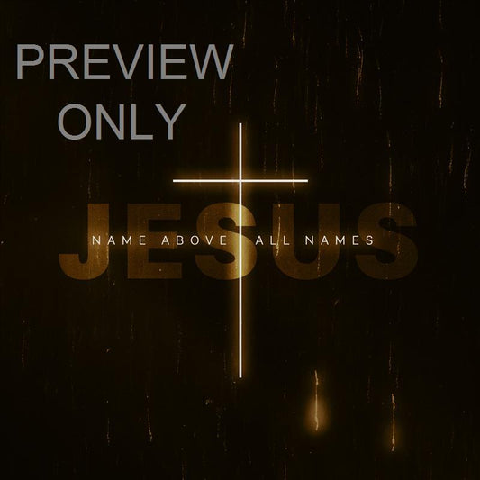 Name Above Name Above All Names (Gold)
