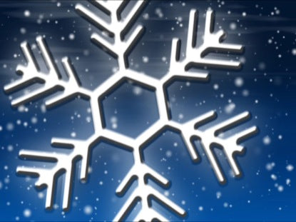 Let It Snow Blue