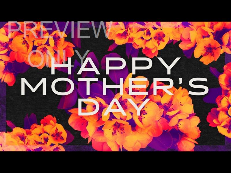 Bold Blooms Mother's Day Still