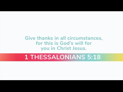 #thankful Scripture Motion