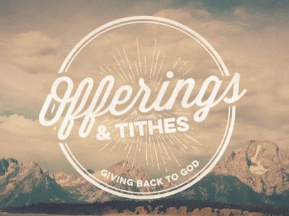 Mountain Rays Offerings And Tithes