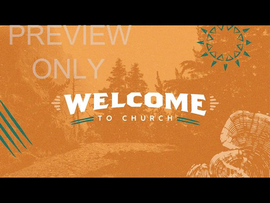 Wild West Welcome To Church Title Still