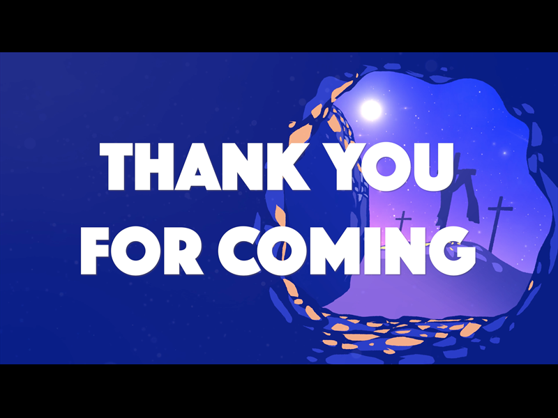 Three Crosses: Thank You