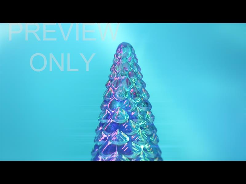 Glass Christmas Tree 2 1 Still