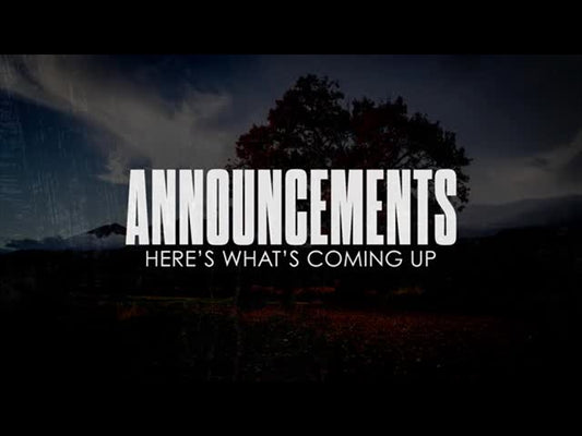 Rgbd 2 Announcements