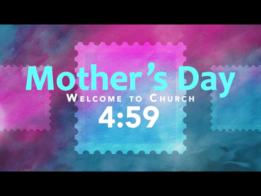 Mother's Day Color Stamp Countdown