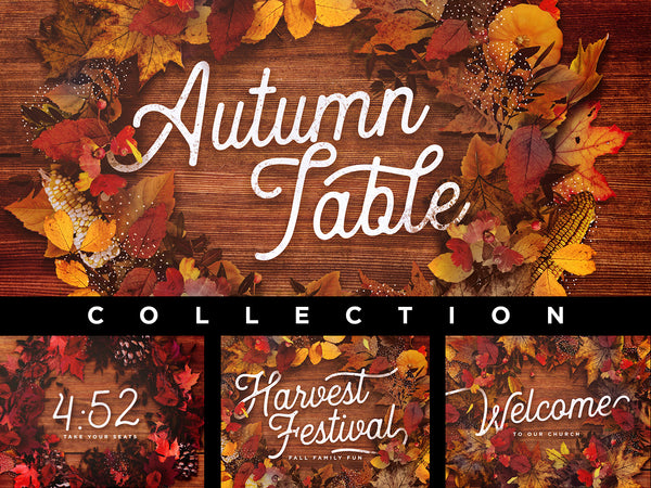 The Autumn Table Collection